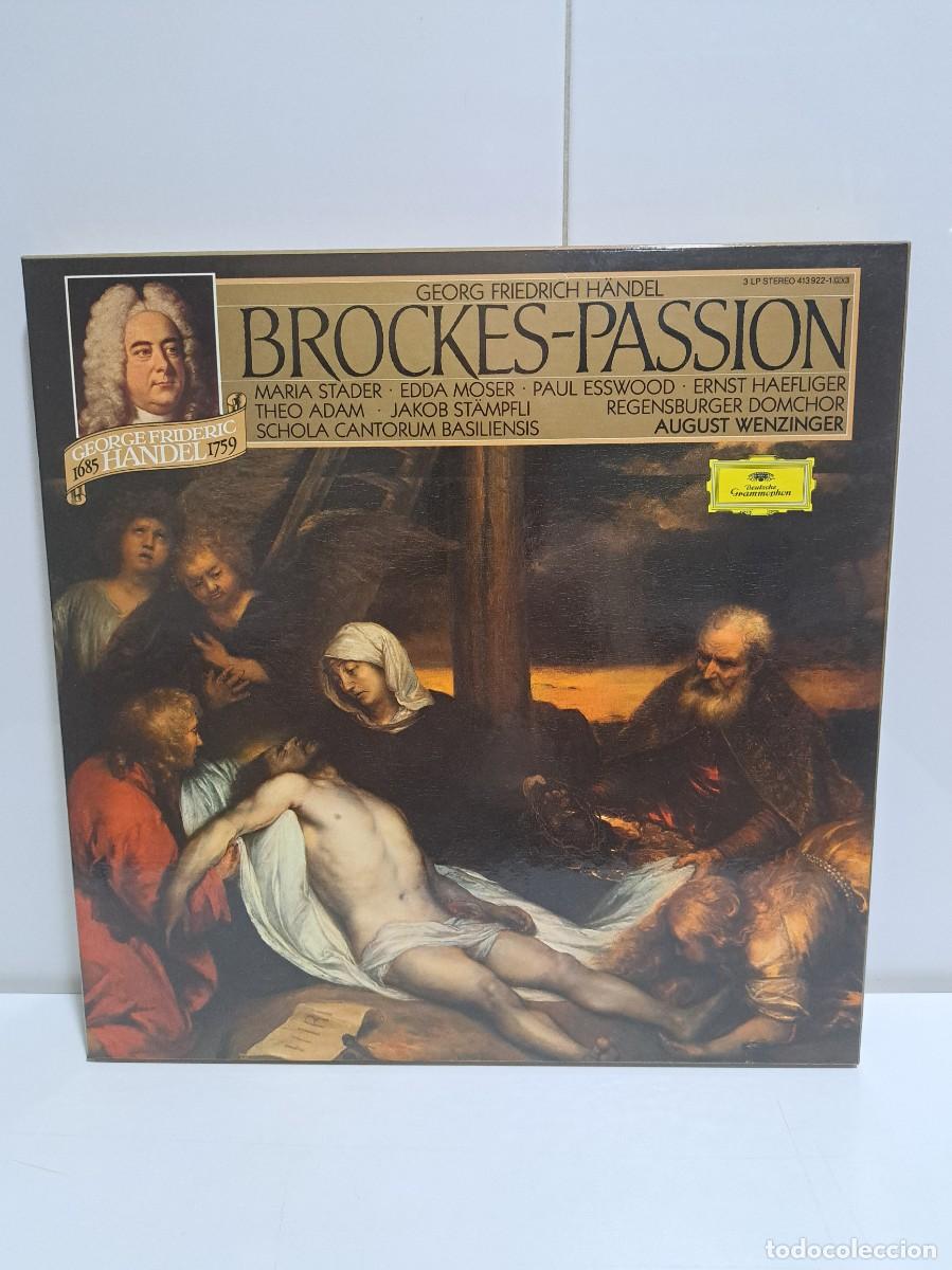 Discos de vinilo: 102 CARPETA VINILOS DE HANDEL - Foto 1