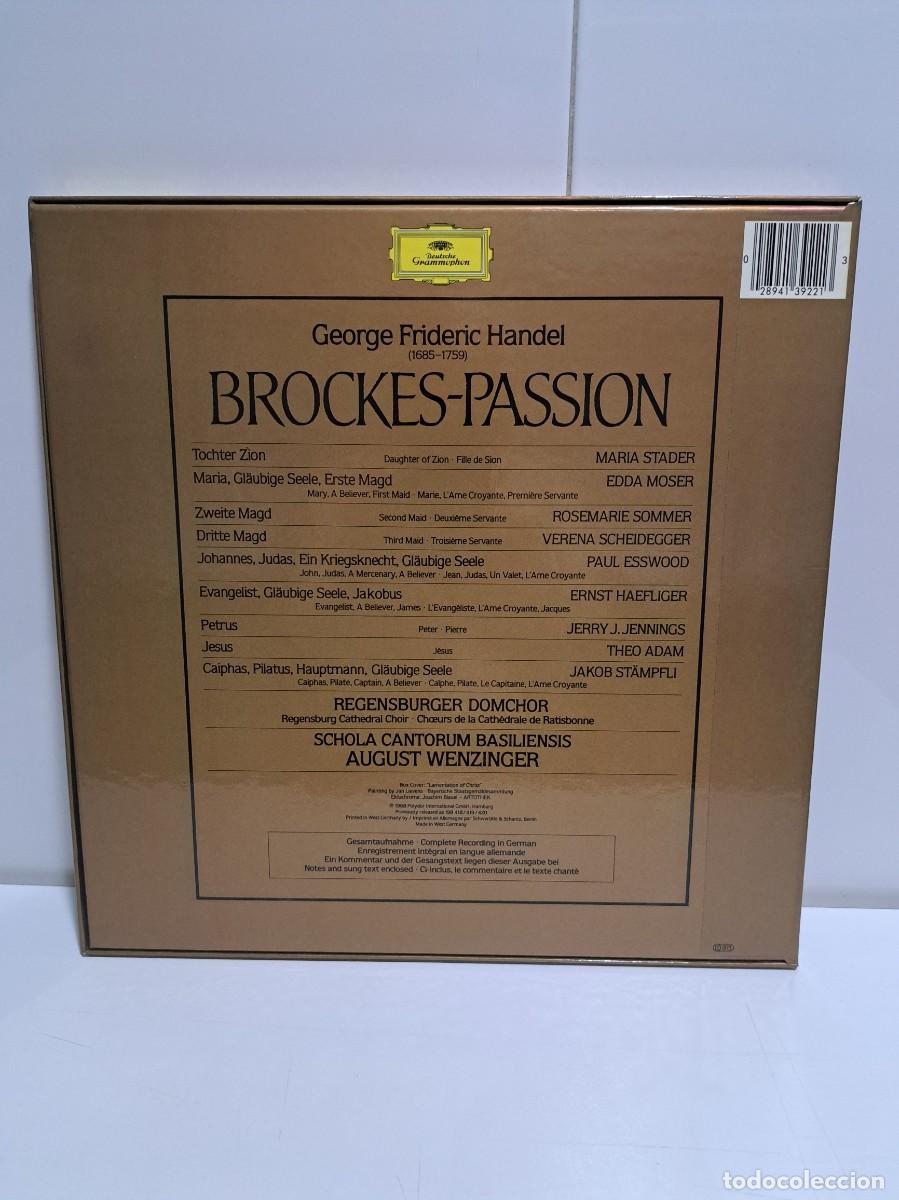 Discos de vinilo: 102 CARPETA VINILOS DE HANDEL - Foto 2
