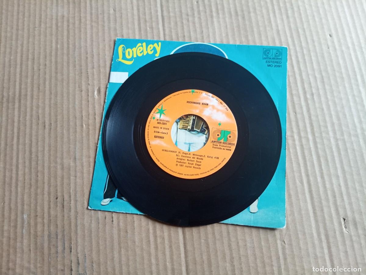 Discos de vinilo: DSCHINGHIS KHAN - LORELEY SINGLE 1981 EDICION ESPA&Ntilde;OLA - Foto 2