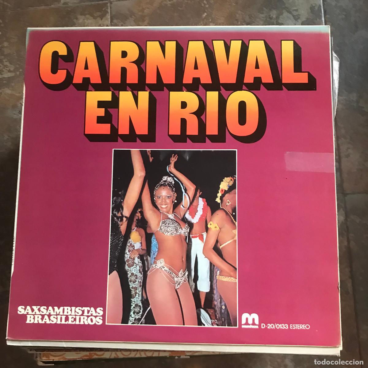 Dischi in vinile: SAXSAMBISTAS BRASILEIROS - CARNAVAL EN RIO - LP MUSIVOZ 1981