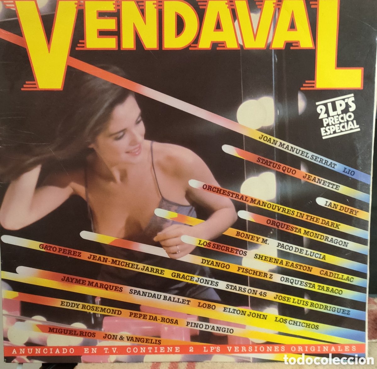 Discos de vinilo: Vendaval - various..1981 original Spain doble LP disco de vinilo - Foto 2