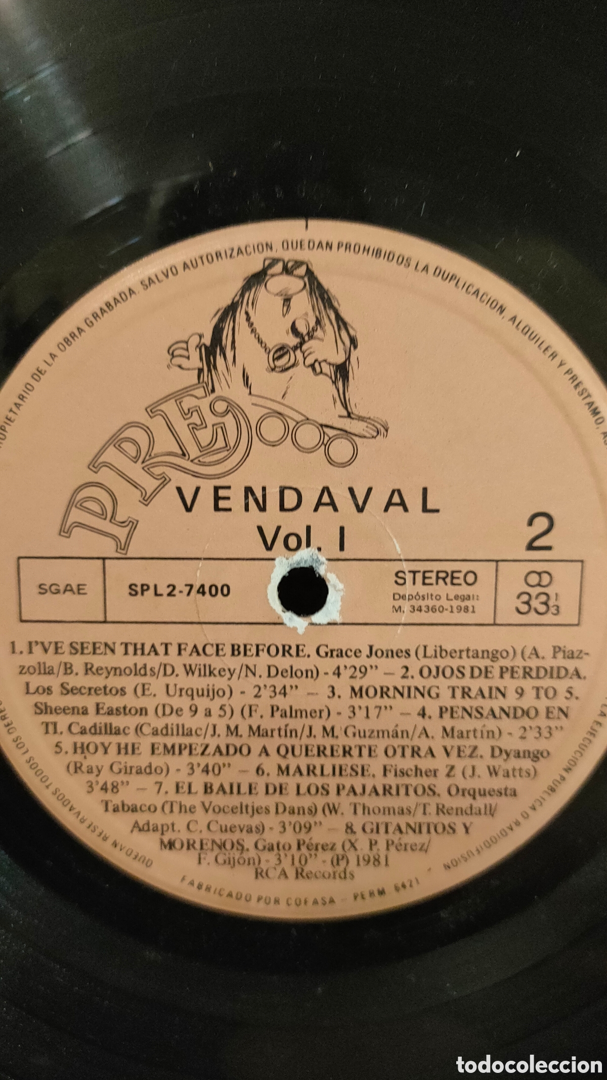 Discos de vinilo: Vendaval - various..1981 original Spain doble LP disco de vinilo - Foto 3