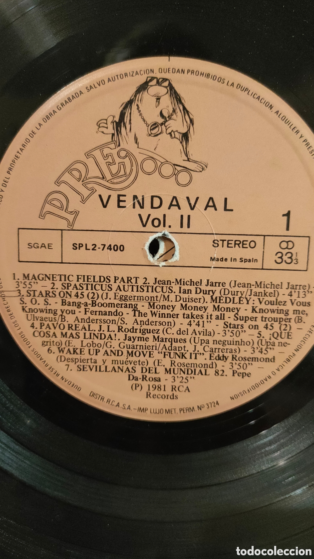 Discos de vinilo: Vendaval - various..1981 original Spain doble LP disco de vinilo - Foto 6