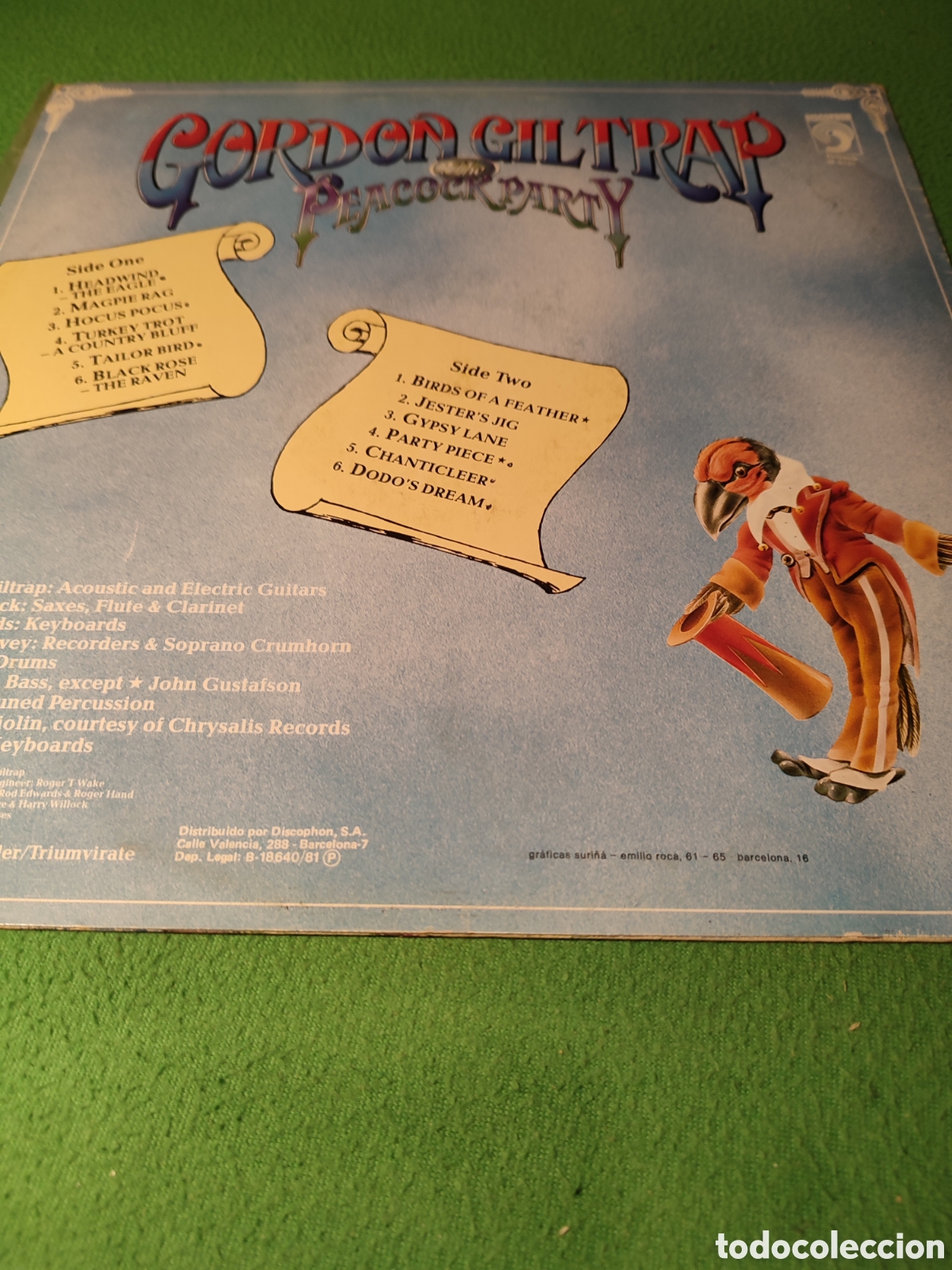 Discos de vinilo: Gordon Giltrap - The Peacock Party - Foto 2