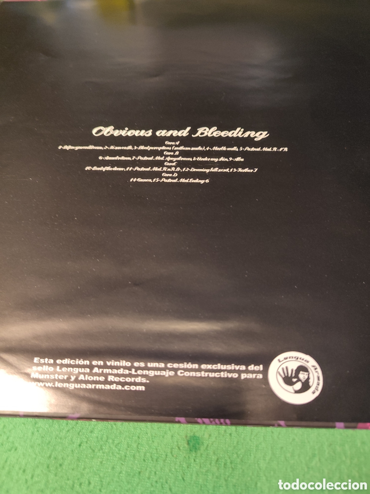 Discos de vinilo: RIP KC- Obvious and Bleeding 2Lps - Foto 3