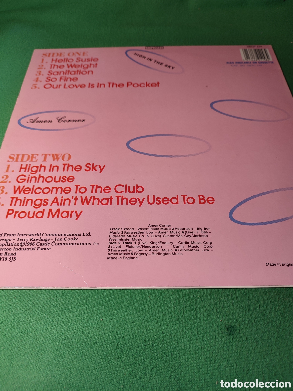 Discos de vinilo: Amen Corner - High in the Sky - Foto 2