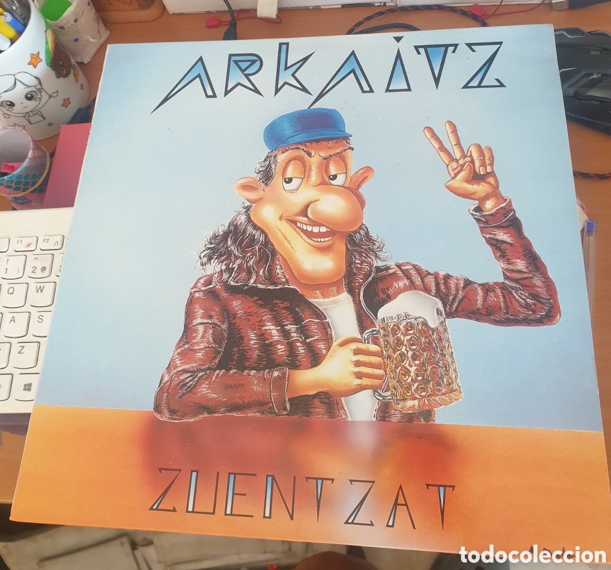 Discos de vinilo: Arkaitz - Zuentzat. 1991 - Foto 1