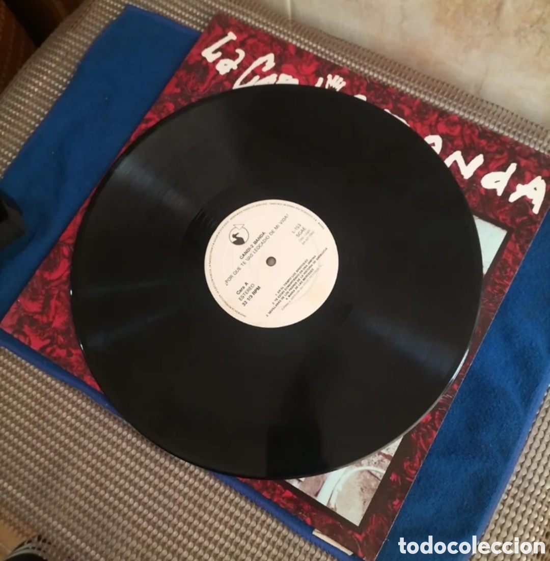Discos de vinilo: Disco en vinilo. La C&aacute;ndi banda. - Foto 2