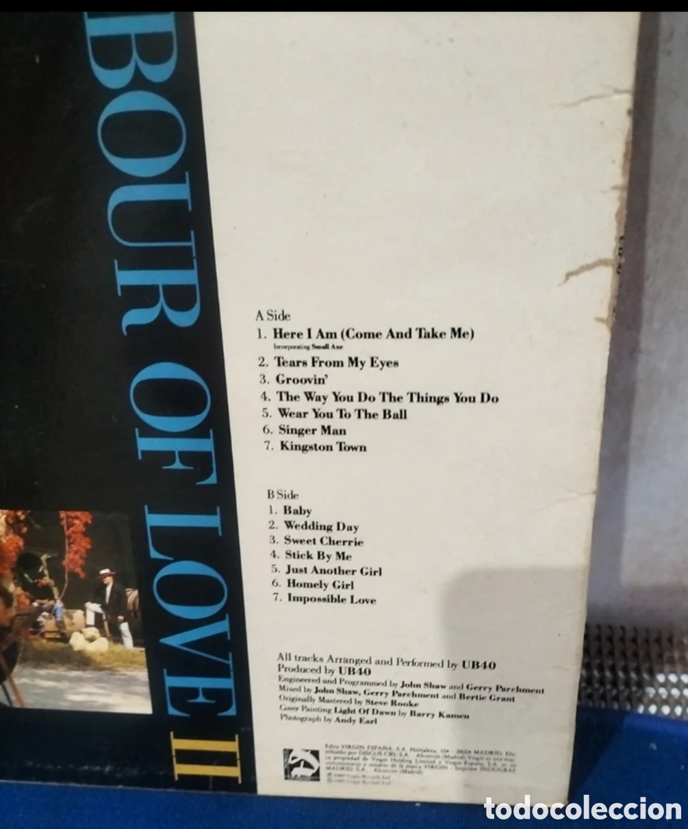 Discos de vinilo: Disco de vinilo de UB 40. - Foto 5