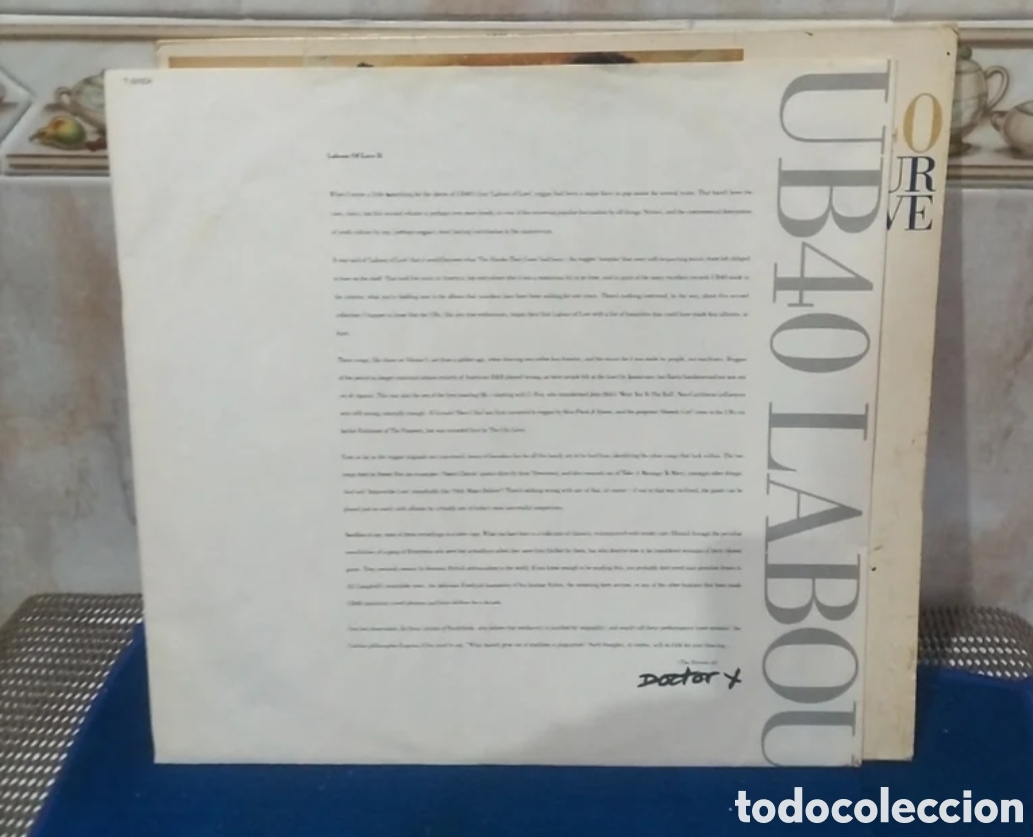 Discos de vinilo: Disco de vinilo de UB 40. - Foto 8