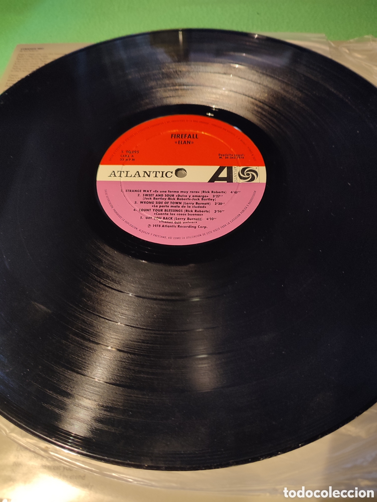 Discos de vinilo: Firefall - Elan Vinilo lp - Foto 3