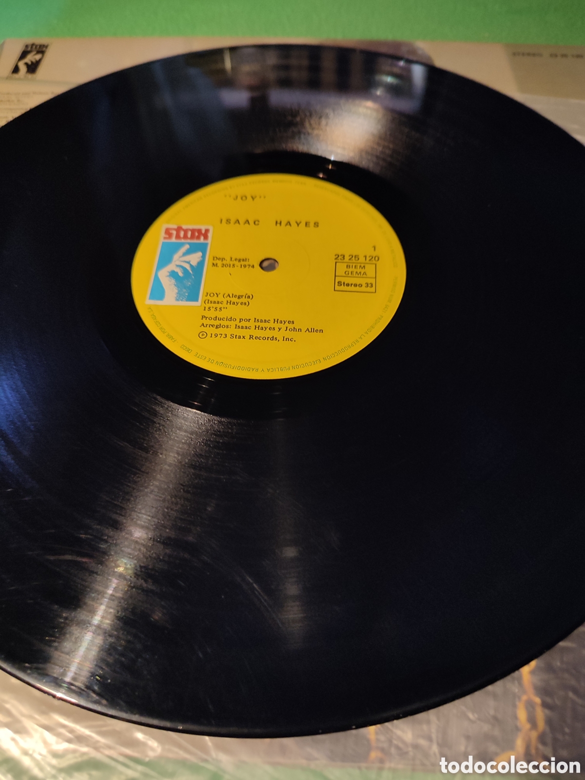 Discos de vinilo: Isaac Hayes - Joy Vinilo Lp - Foto 3