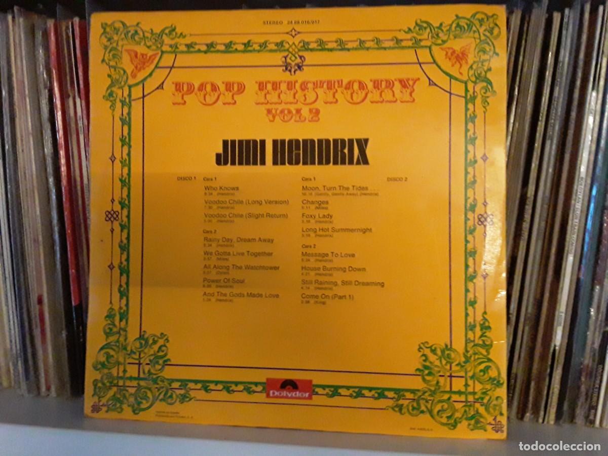 Discos de vinilo: Jimi Hendrix &lrm;&ndash; Pop History Vol 2 - 2lp - Foto 2
