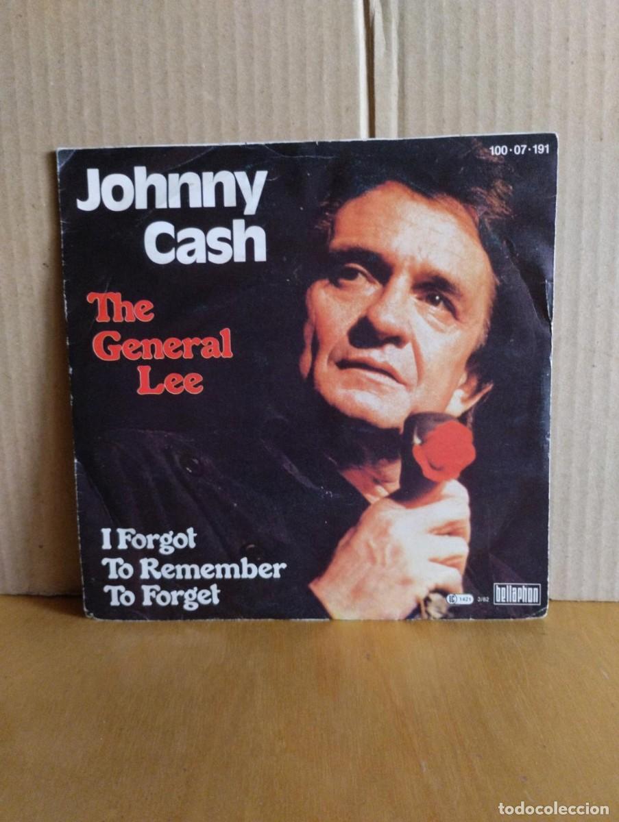 Discos de vinilo: JOHNNY CASH ---- THE GENERAL LEE - Foto 1