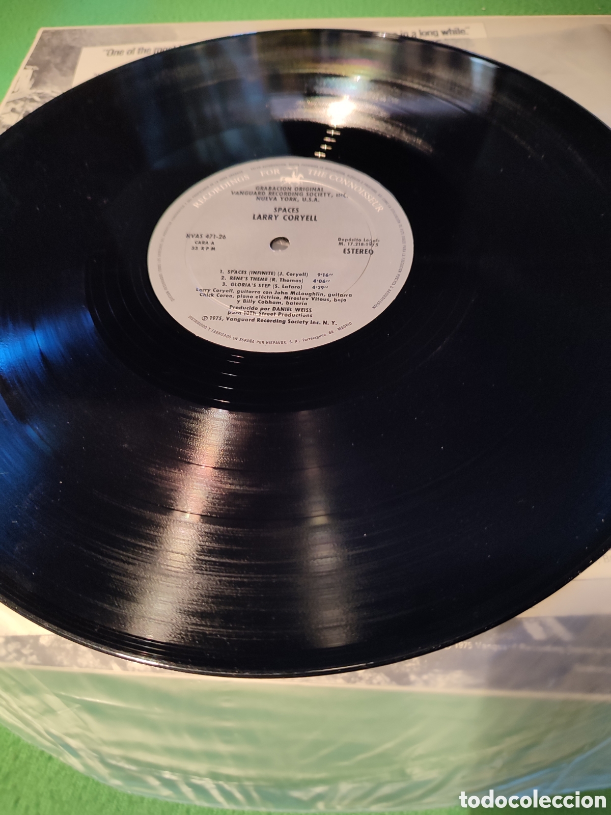 Discos de vinilo: Larry Coryell - Spaces Vinilo Lp - Foto 3