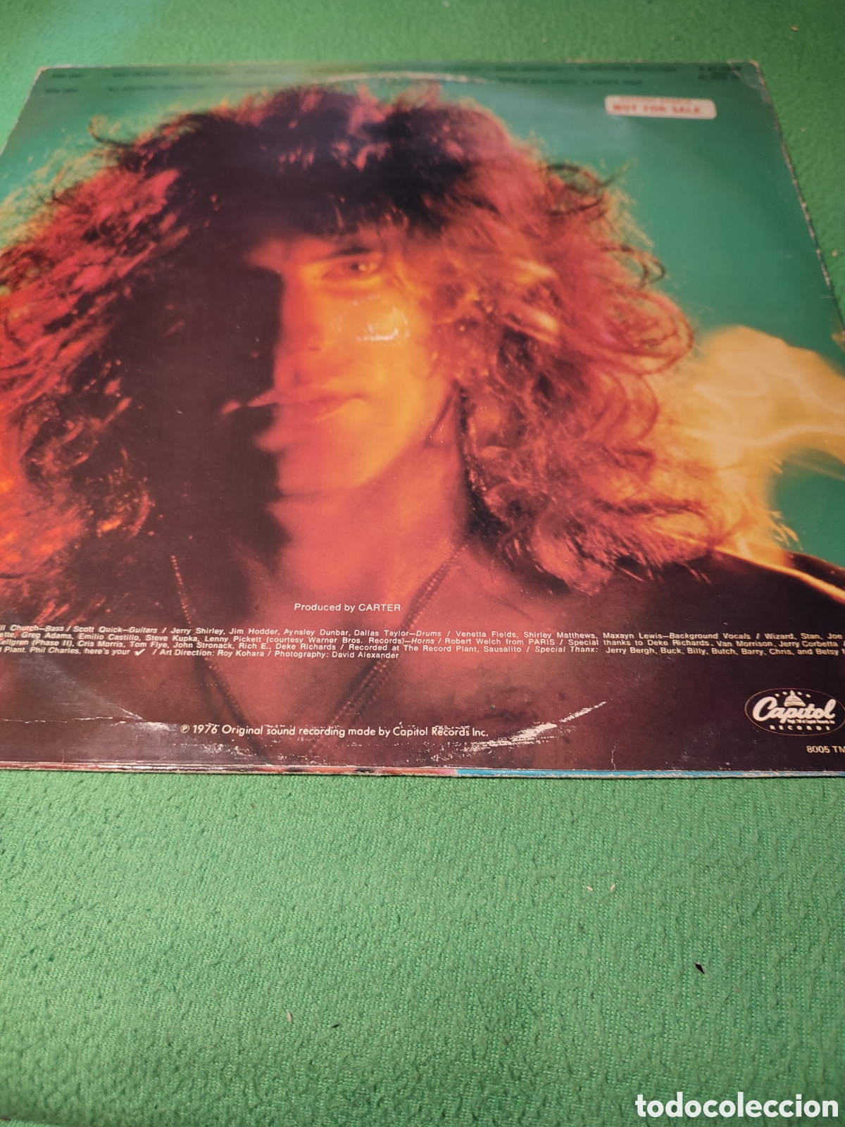 Discos de vinilo: Sammy Hagar - Nine on a ten scale - Foto 2
