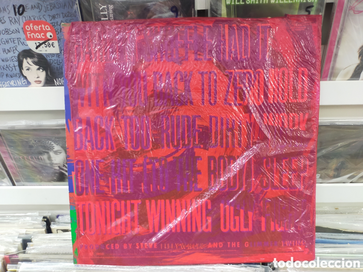 Discos de vinilo: Rolling Stones lp dirty work 1986 - Foto 2