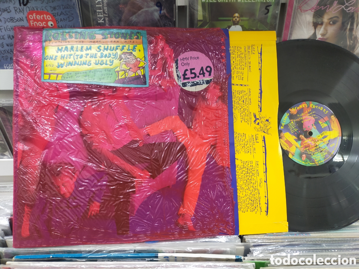 Discos de vinilo: Rolling Stones lp dirty work 1986 - Foto 1