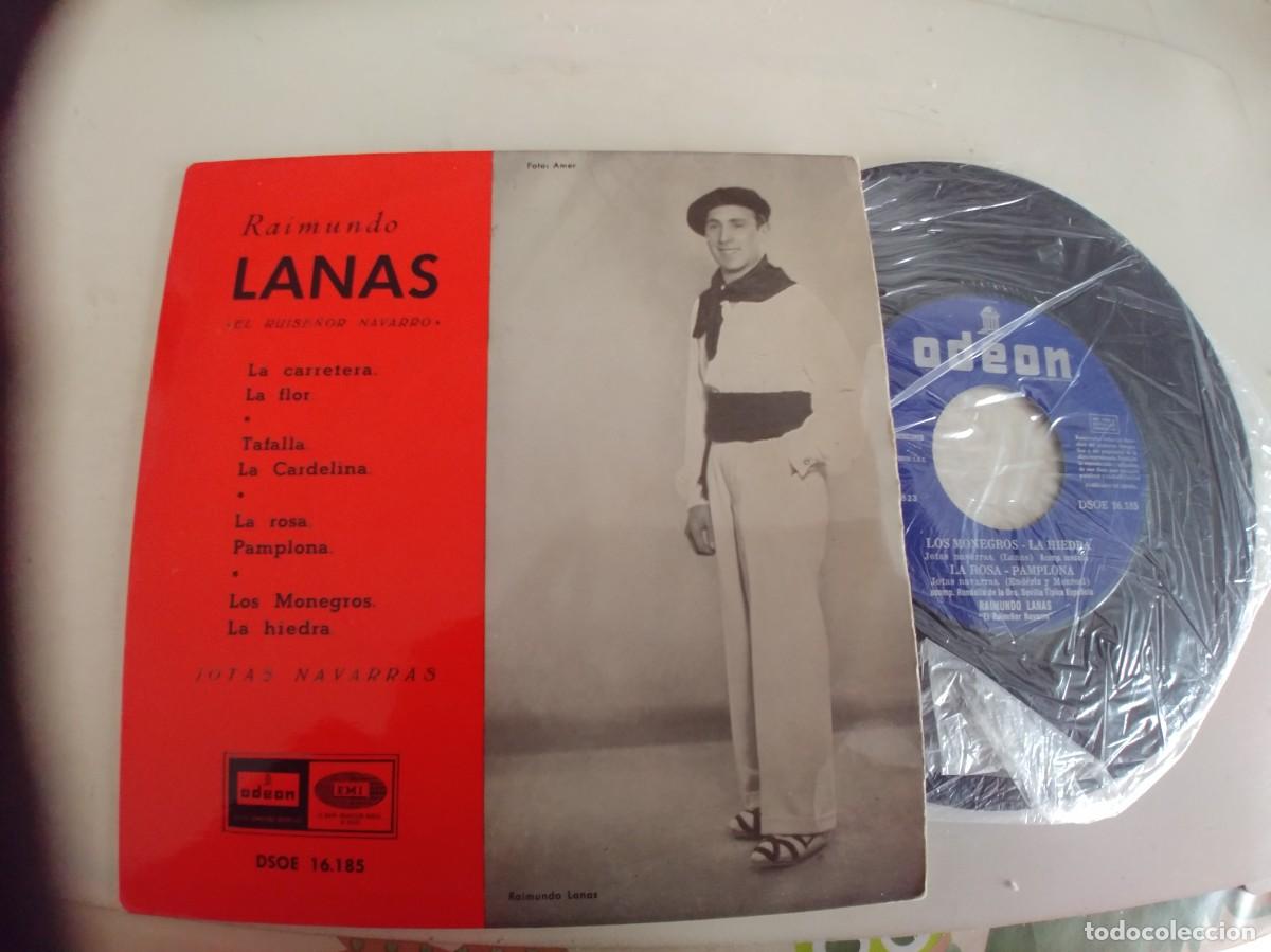 Discos de vinilo: RAIMUNDO LANAS-EP LA CARRETERA LA FLOR +3 - Foto 1