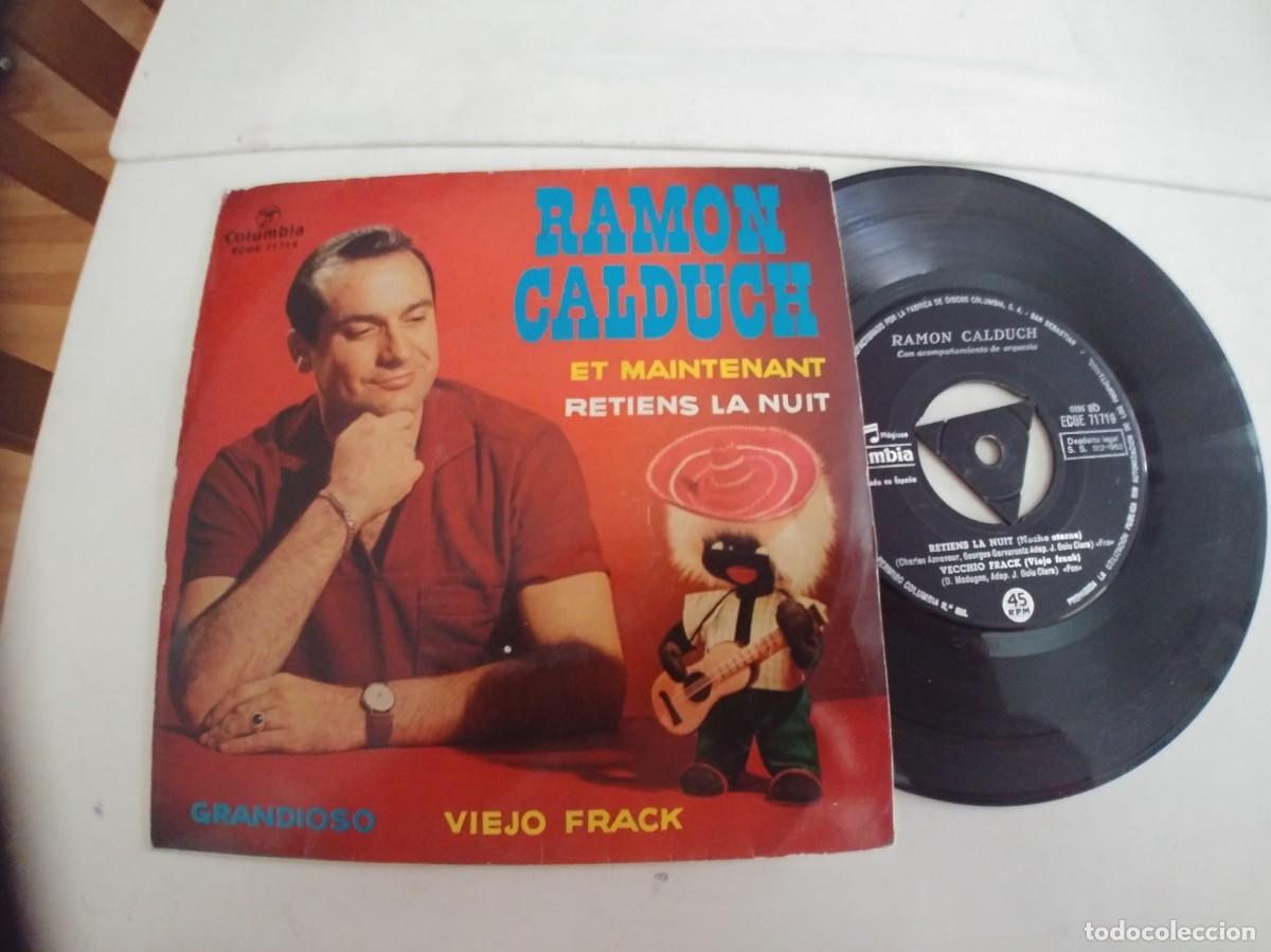 Discos de vinilo: RAMON CALDUCH-EP ET MAINTENANT +3 - Foto 1
