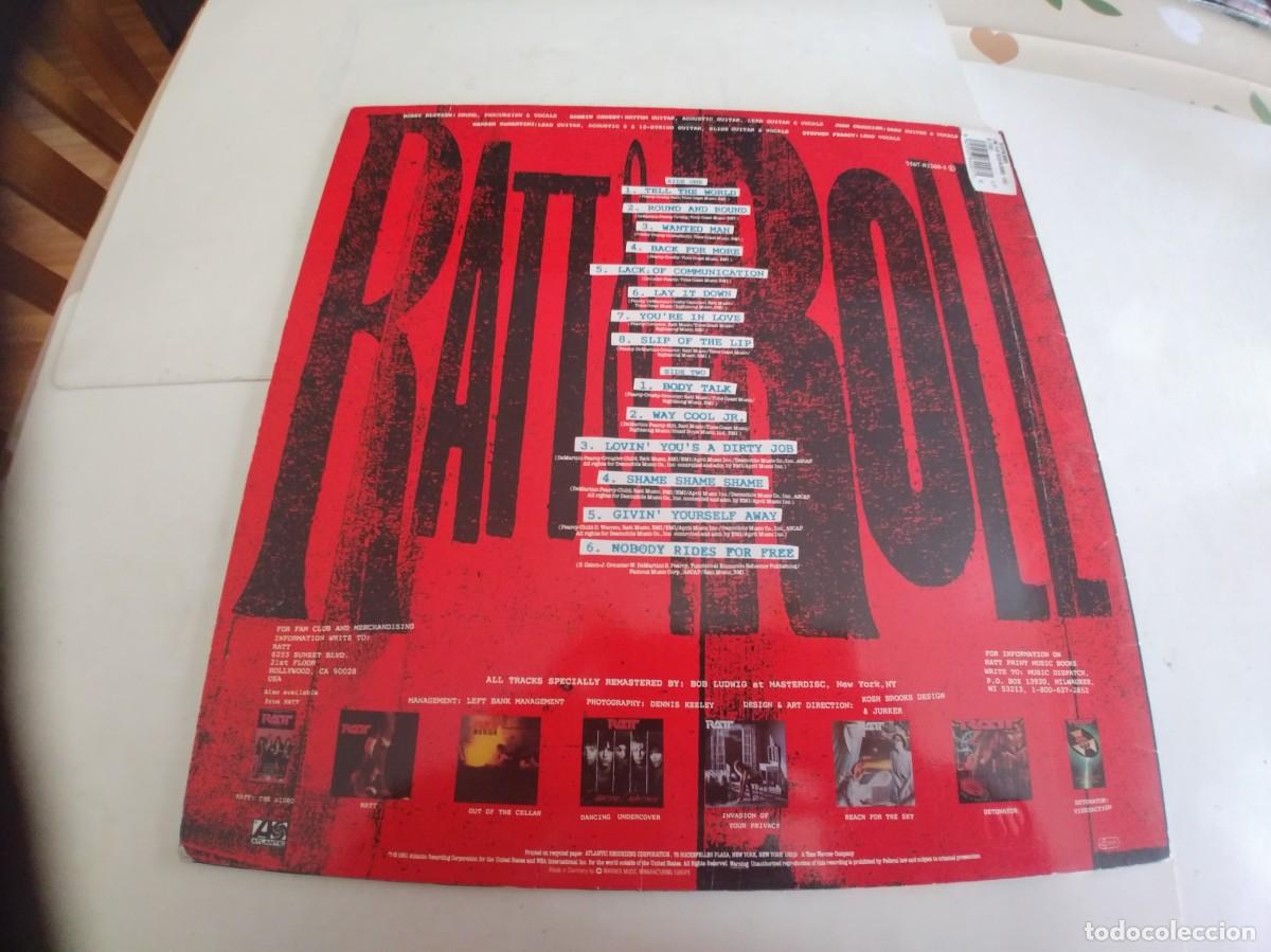 Discos de vinilo: RATT-LP RATT AND ROLL-GERMANY 1991 - Foto 2