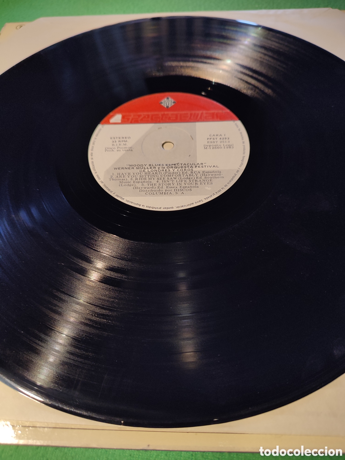 Discos de vinilo: Werner M&uuml;ller - Moody Blues - Foto 3