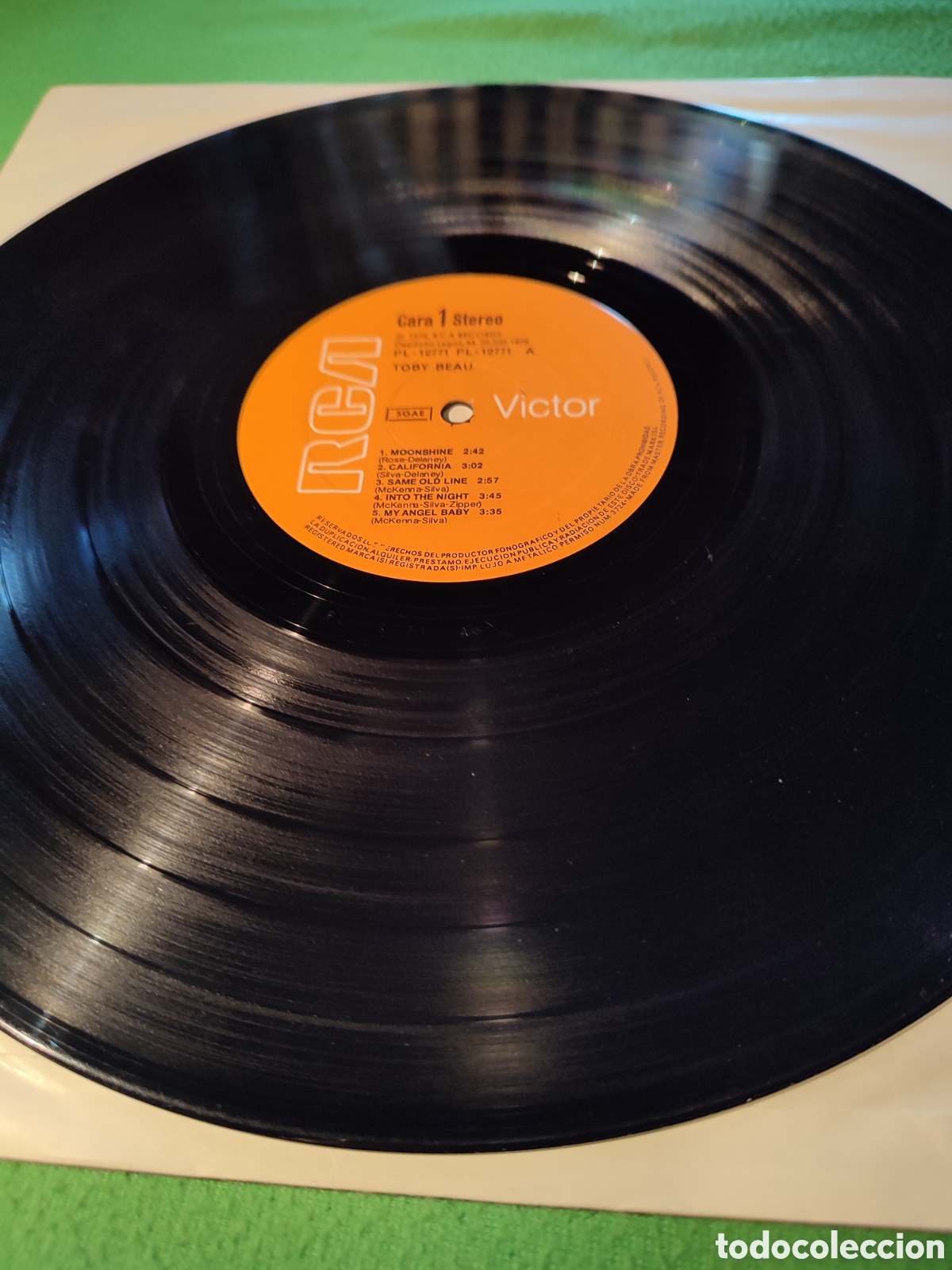 Discos de vinilo: Toby Beau - Same Vinilo LP - Foto 3