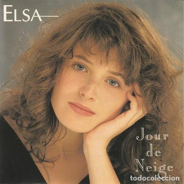 Discos de vinilo: Elsa &ndash; Jour De Neige single - Foto 1