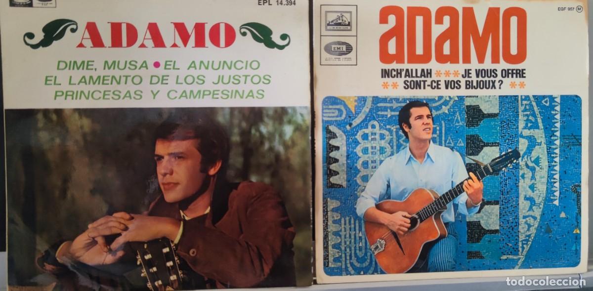 Discos de vinilo: ADAMO, LOTE 2 DICOSP - Foto 1