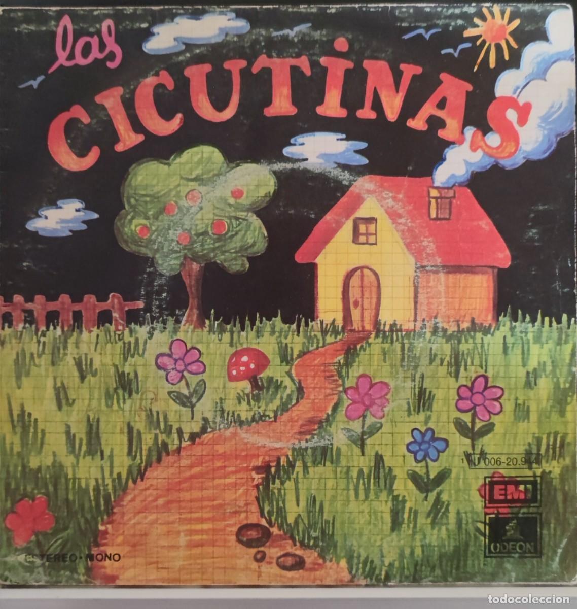 Discos de vinilo: LAS CICUTINAS- SINGLE INFANTIL - Foto 1