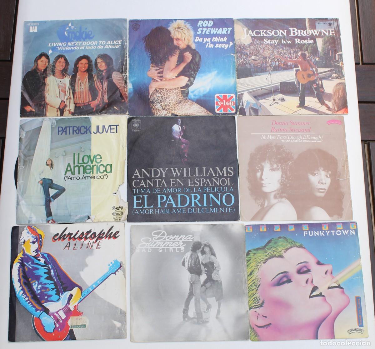 Discos de vinilo: LOTE DE 9 SINGLE VARIADOS A&Ntilde;OS 70 - Foto 1