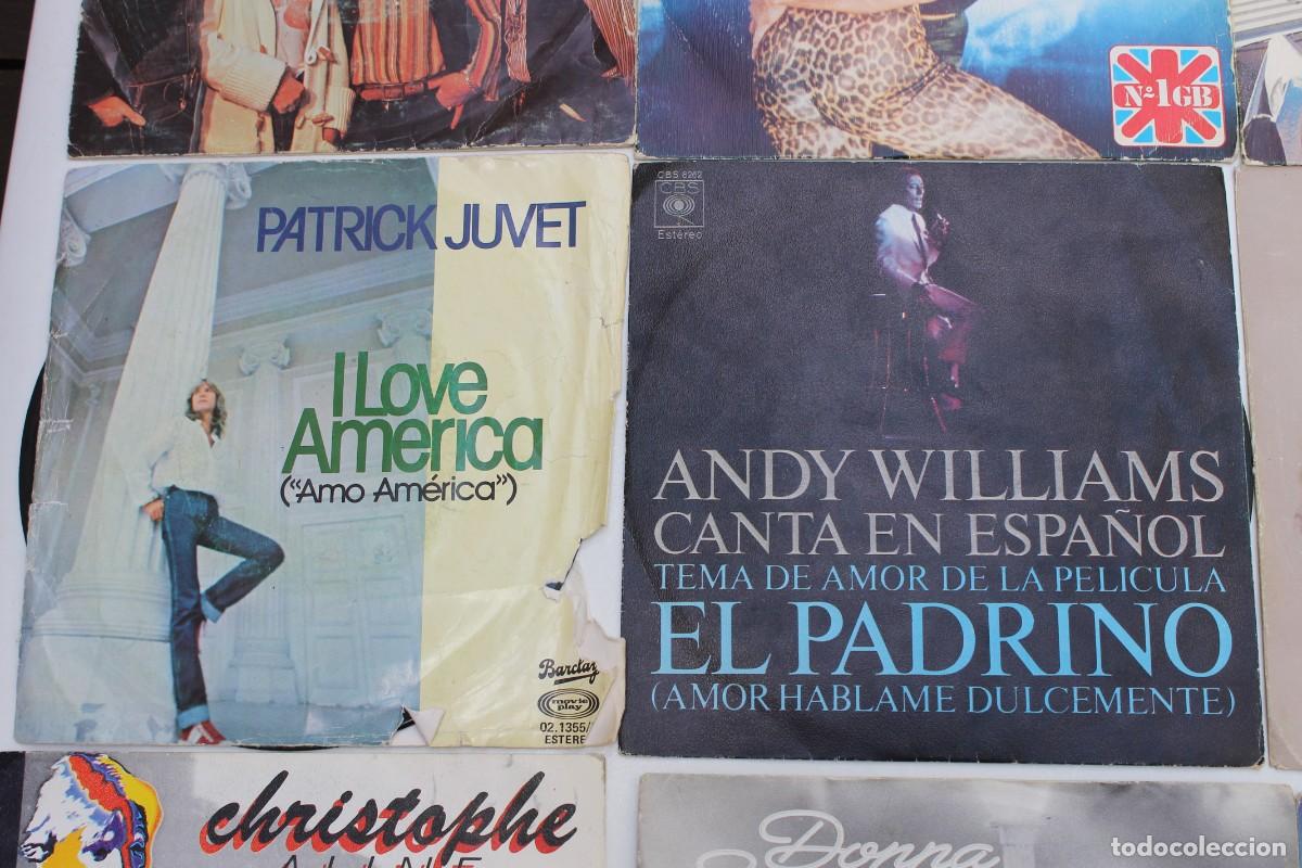 Discos de vinilo: LOTE DE 9 SINGLE VARIADOS A&Ntilde;OS 70 - Foto 3