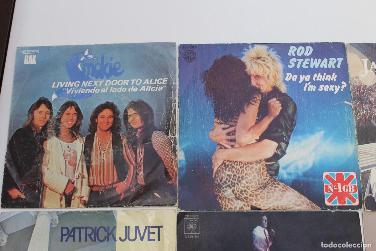 Discos de vinilo: LOTE DE 9 SINGLE VARIADOS A&Ntilde;OS 70 - Foto 4