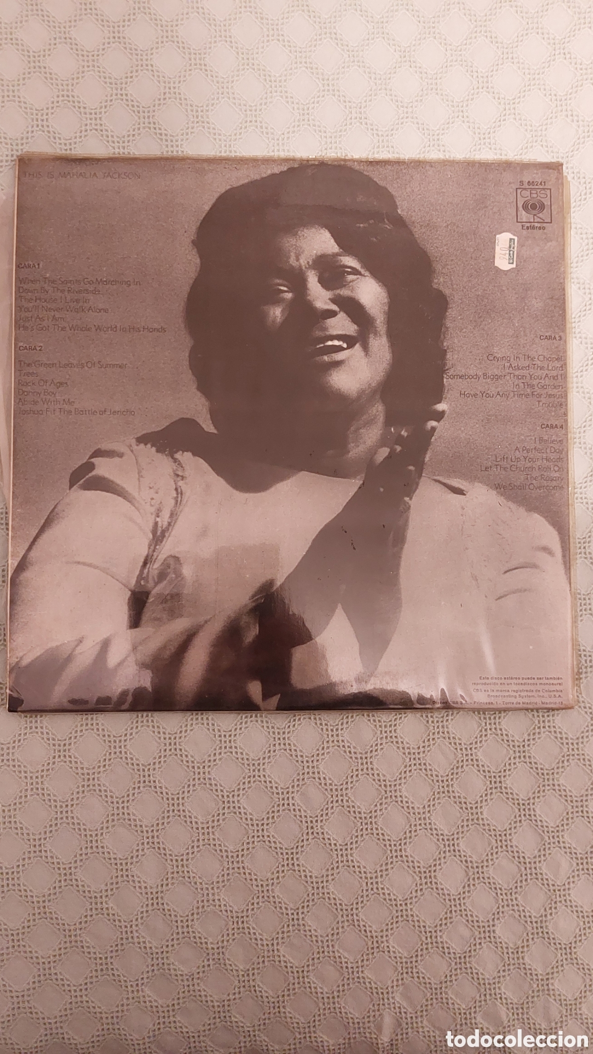 Discos de vinilo: Mahalia Jackson In Memoriam 2 LPs - Foto 2