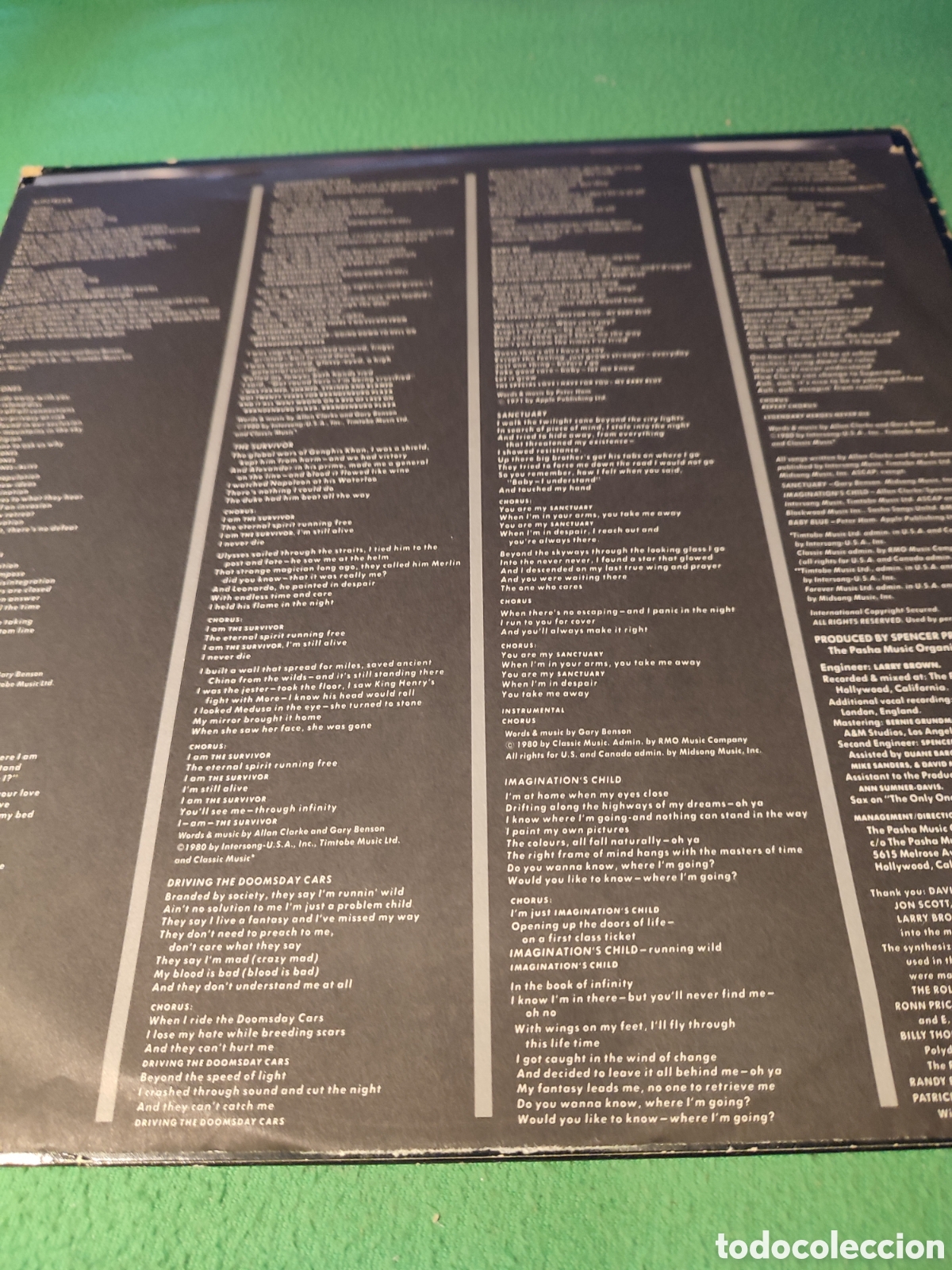 Discos de vinilo: Allan Clarke - Legendary H&eacute;roes - Foto 2
