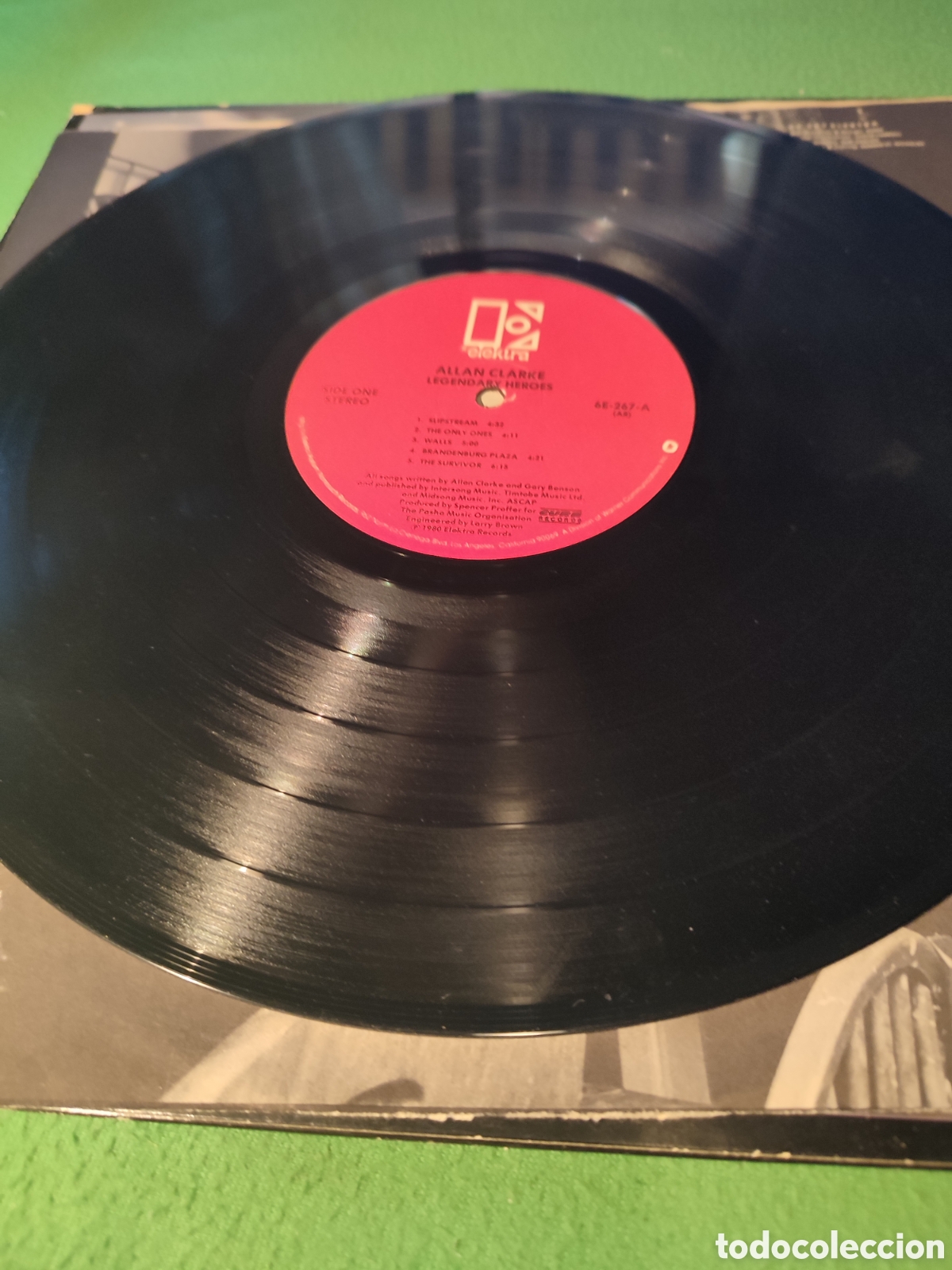 Discos de vinilo: Allan Clarke - Legendary H&eacute;roes - Foto 3
