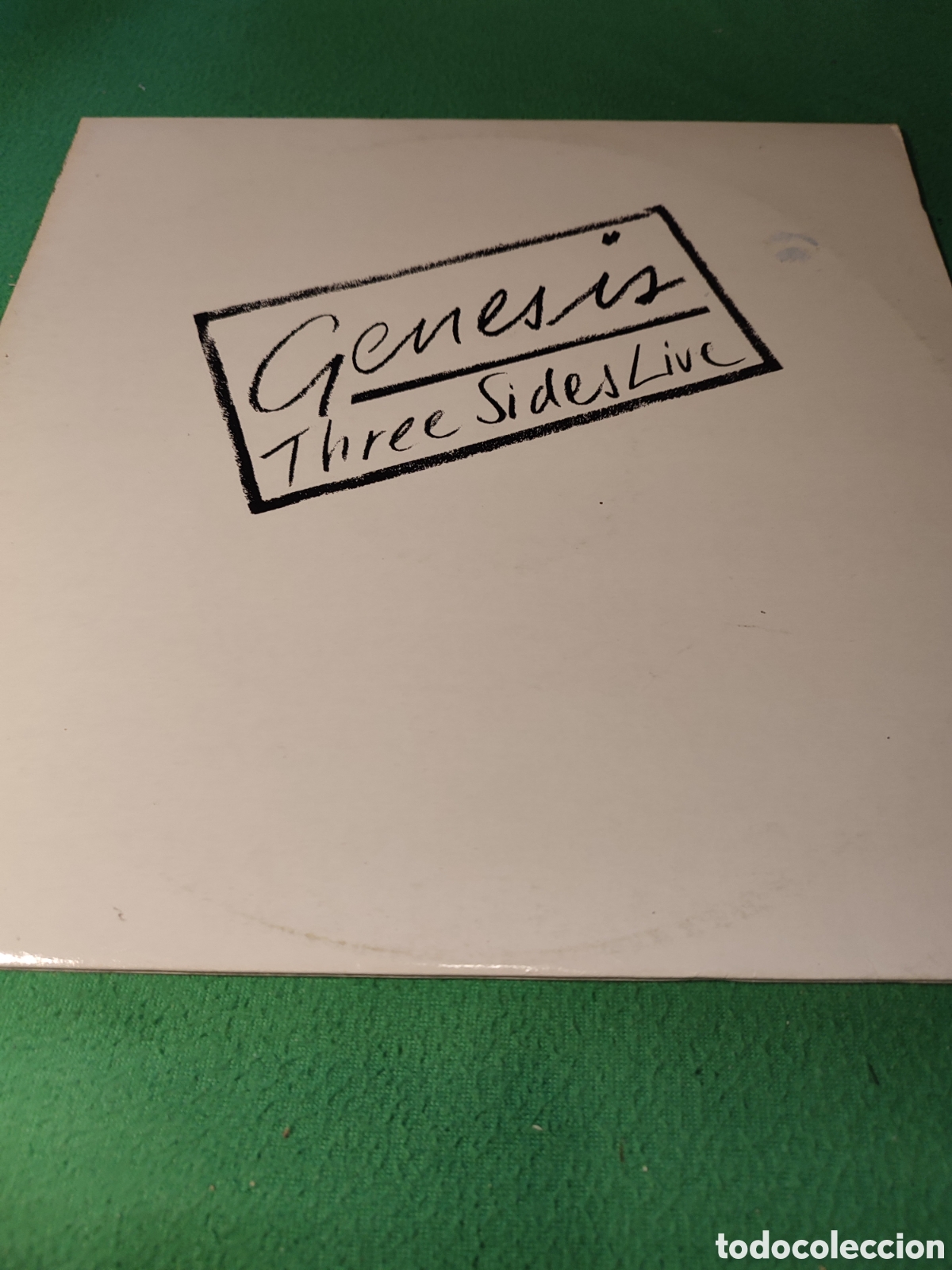 Discos de vinilo: G&eacute;nesis - Three sides Live 2 Lps - Foto 1