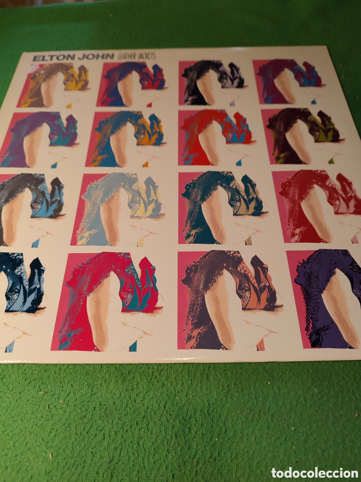 Discos de vinilo: Elton John - Leather jackets - Foto 1