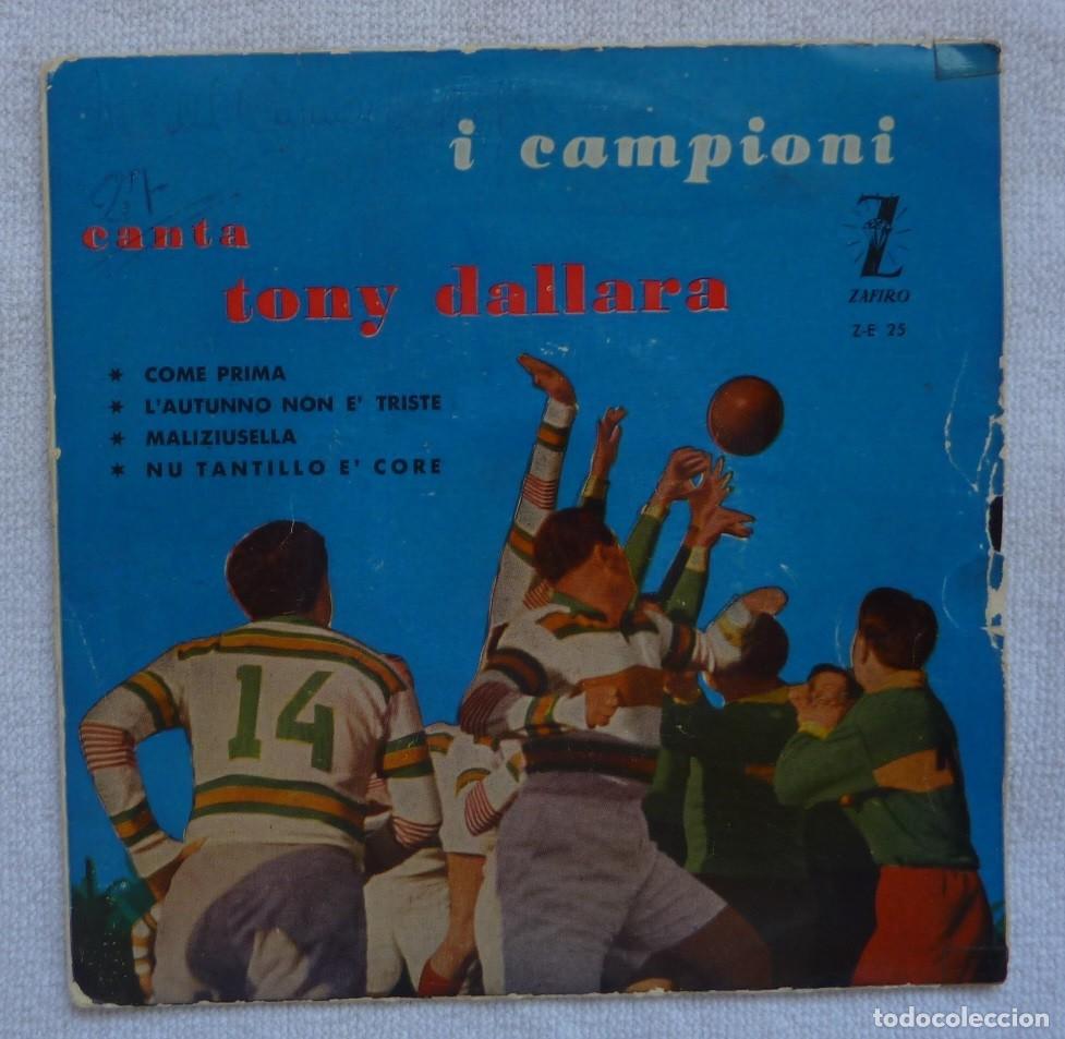 Discos de vinilo: TONY DALLARA // COME PRIMA+3 // EP - Foto 1