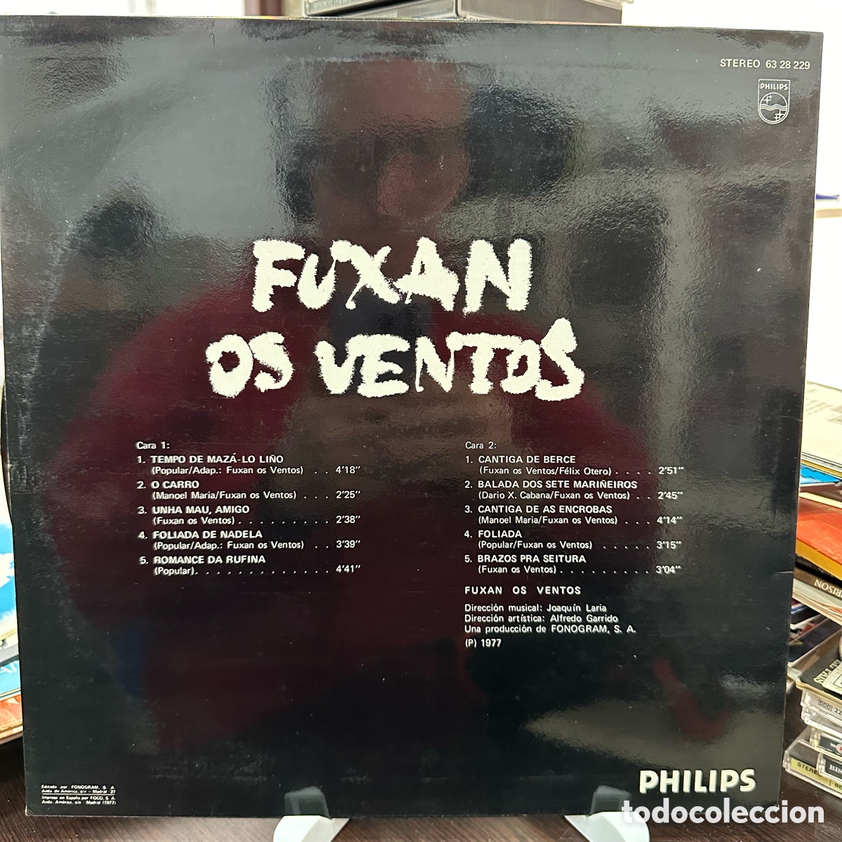 Discos de vinilo: Fuxan Os Ventos - O Tequeletequele (LP) - Foto 2
