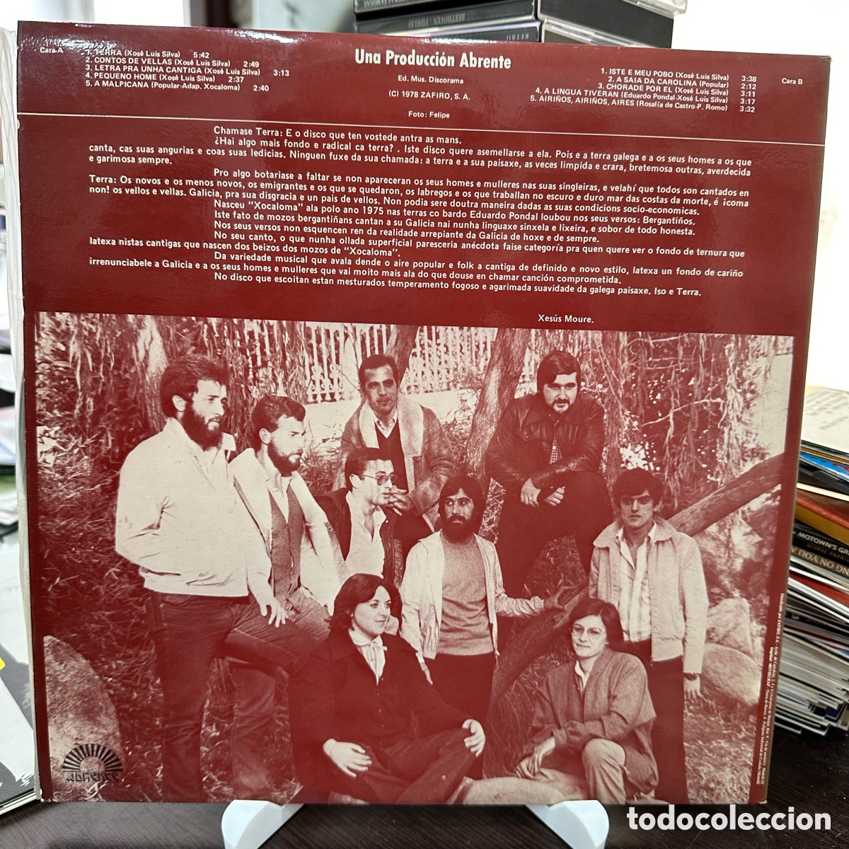 Discos de vinilo: Xocaloma - Terra (LP) 1978 - Foto 2