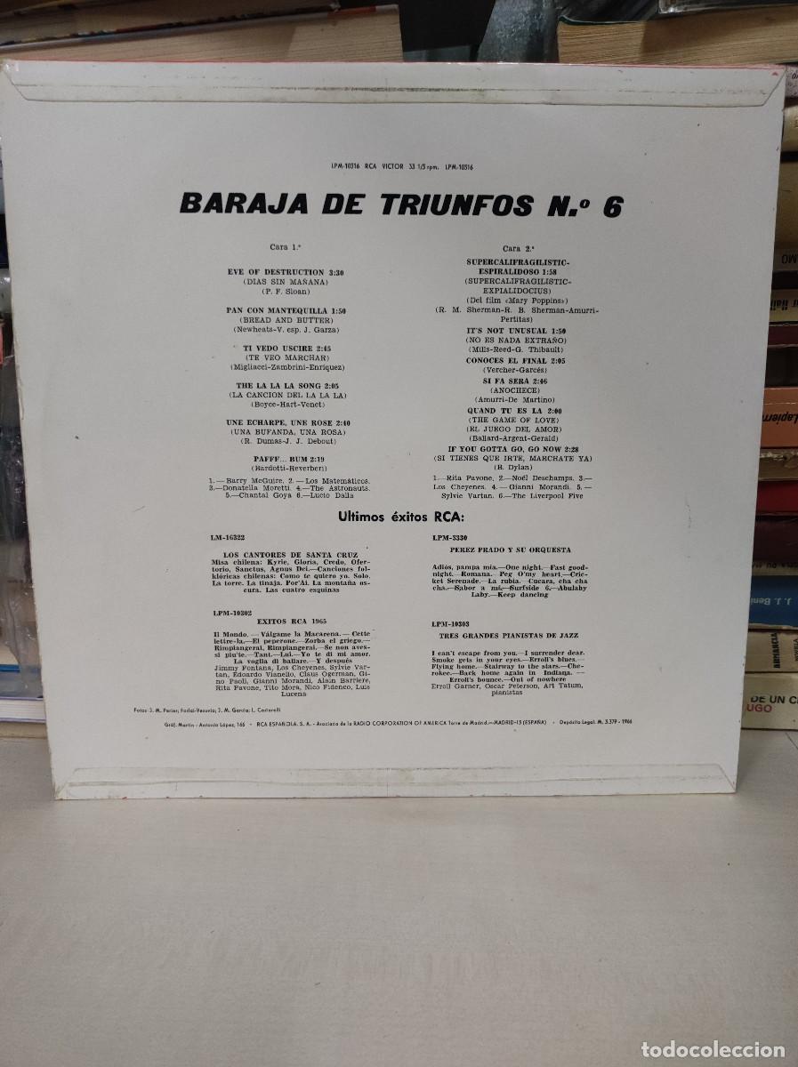 Discos de vinilo: Baraja De Triunfos N&ordm; 6 - Foto 2