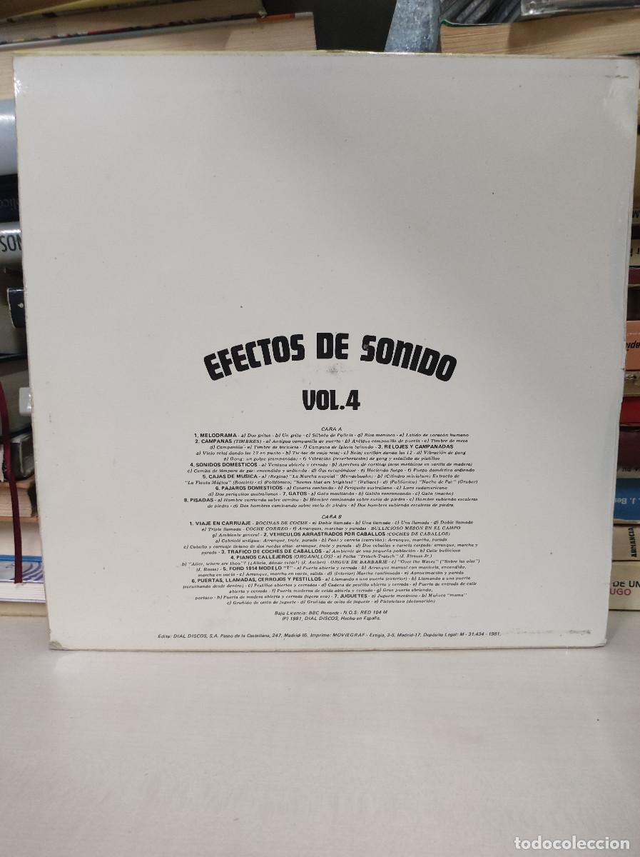 Discos de vinilo: Efectos De Sonido Vol. 4 - Foto 2