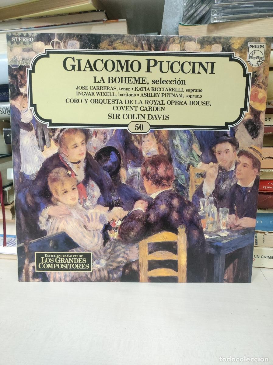 Discos de vinilo: Giacomo Puccini &ndash; La Boh&egrave;me, Selecci&oacute;n - Foto 1