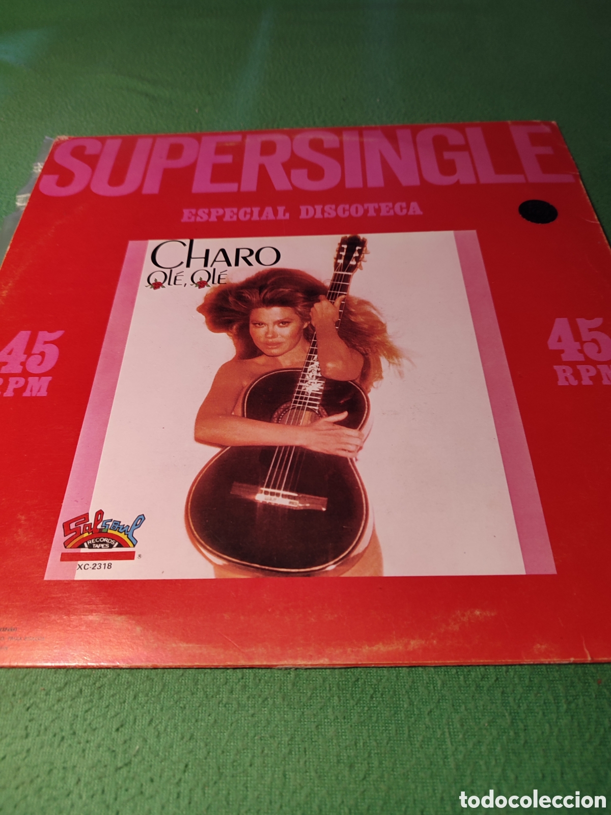 Discos de vinilo: Charo - Ol&eacute; Ole Maxi single - Foto 3