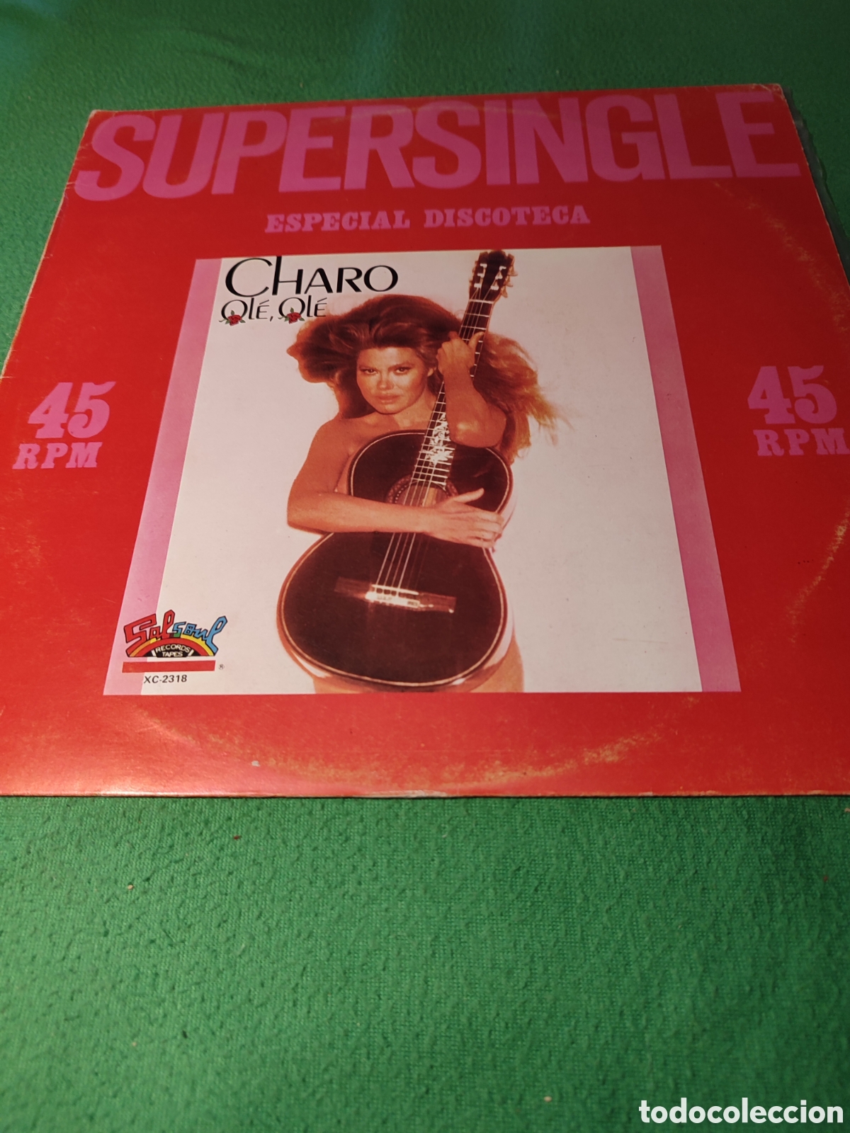 Discos de vinilo: Charo - Ol&eacute; Ole Maxi single - Foto 1