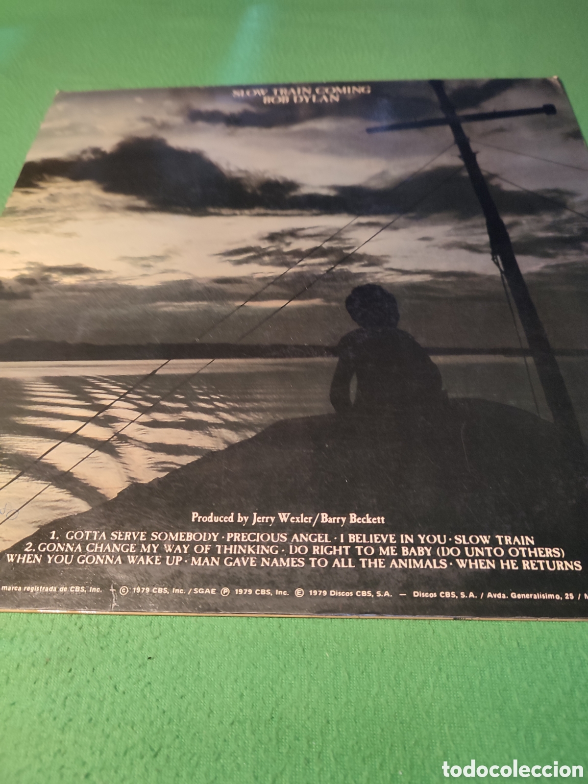 Discos de vinilo: Bob Dylan - Slow Train coming - Foto 4