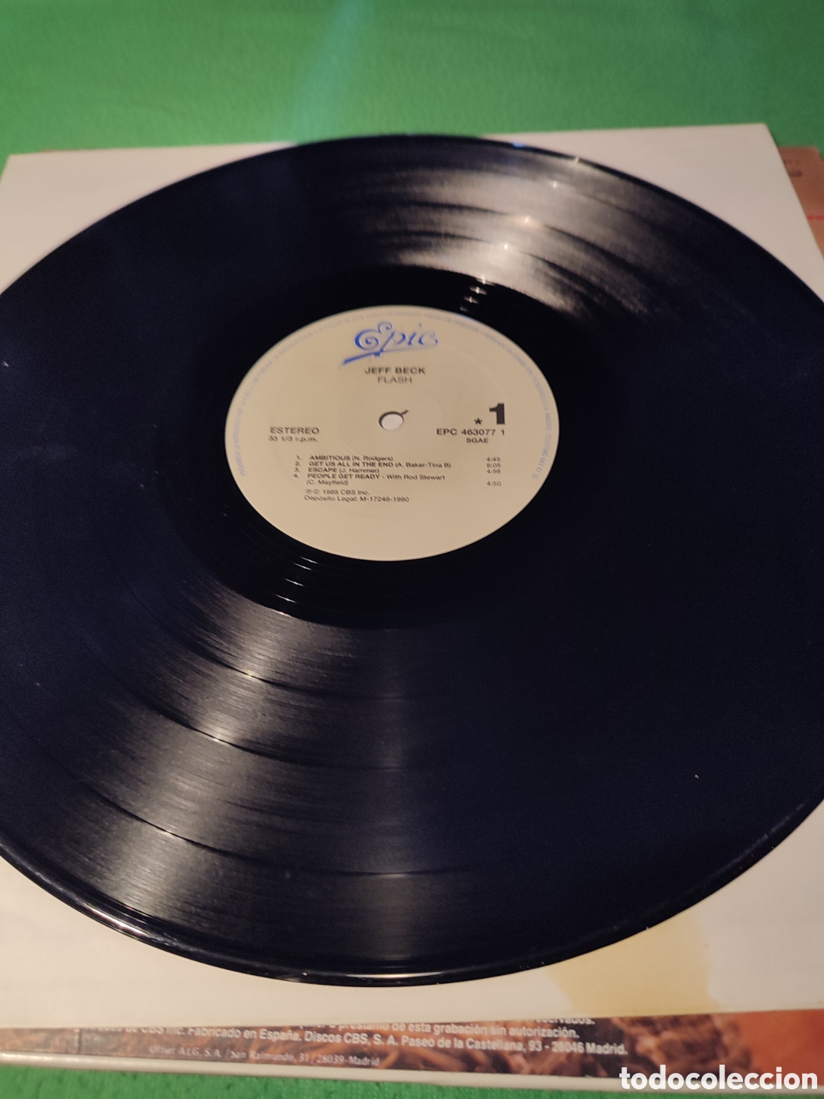 Discos de vinilo: Jeff Beck - Flash Vinilo LP - Foto 3