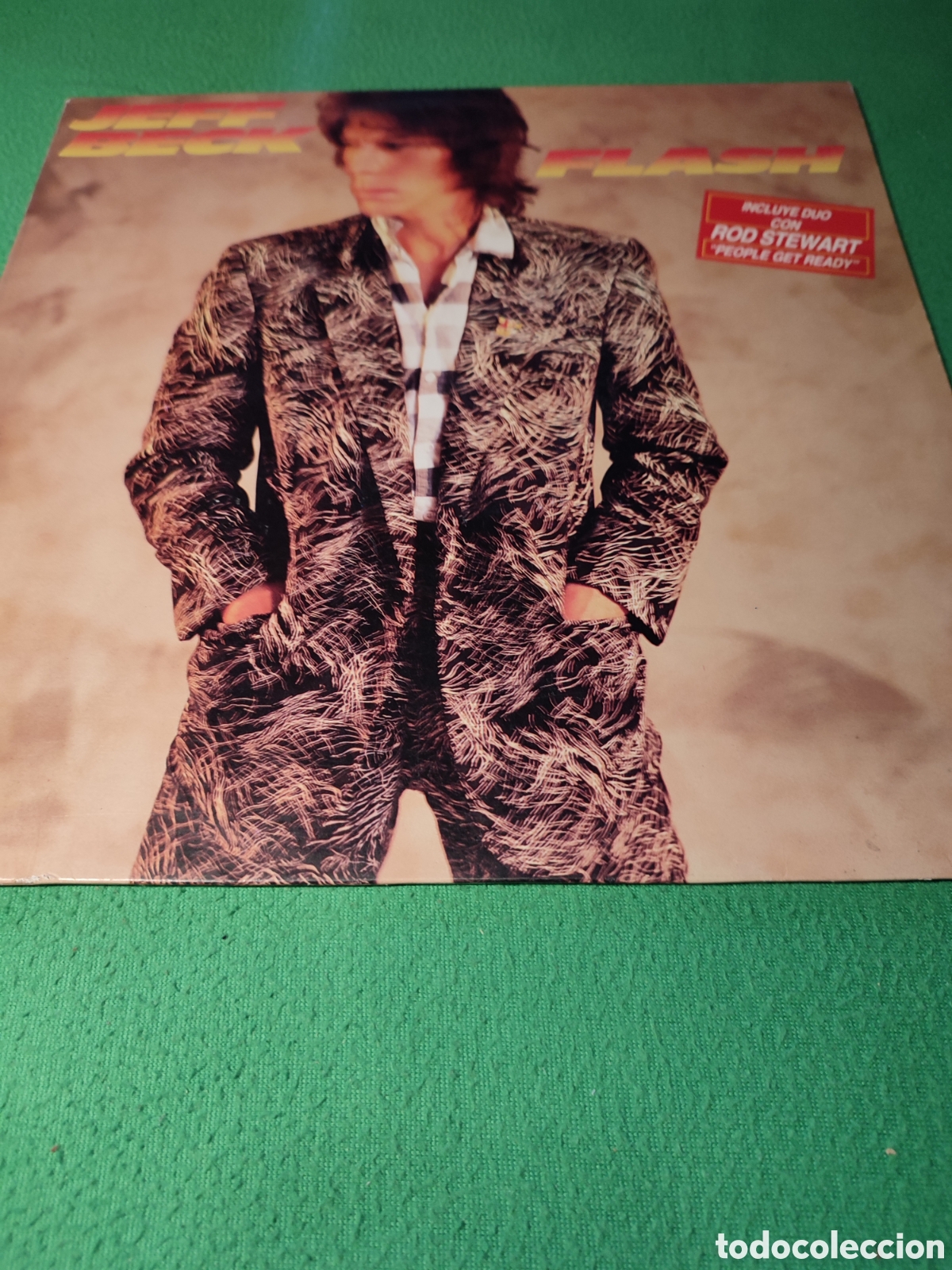 Discos de vinilo: Jeff Beck - Flash Vinilo LP - Foto 1