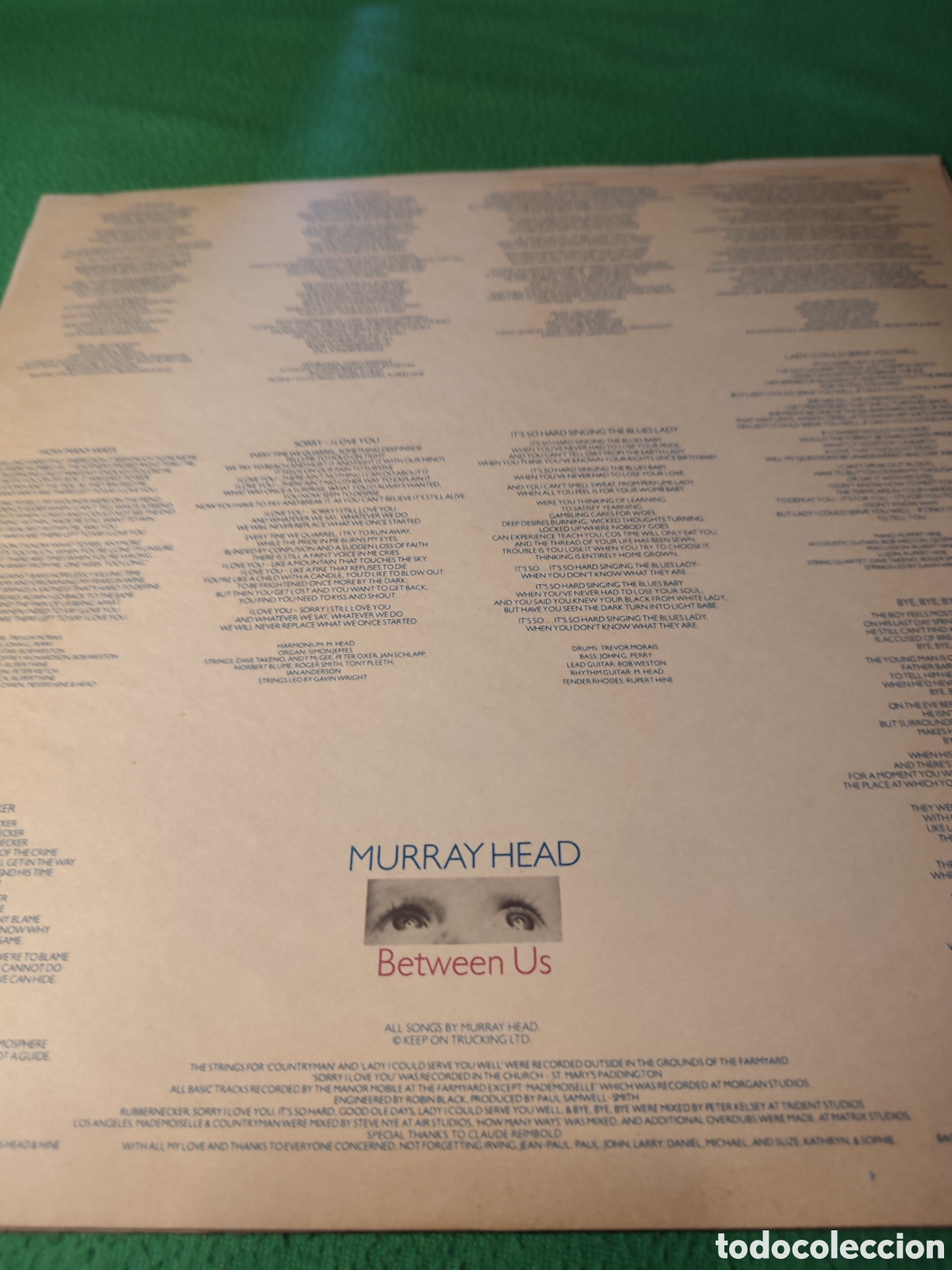 Discos de vinilo: Murray Head - Between us - Foto 2